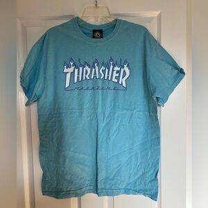 Thrasher Light Blue Short Sleeve Tee